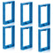 6pcs Electrical Box Extender, 1/2" Single Gang Receptacle Outlet Box Extenders for Electrical Box and Switches