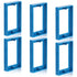 6pcs Electrical Box Extender, 1/2" Single Gang Receptacle Outlet Box Extenders for Electrical Box and Switches