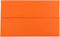 JAM PAPER Colored Invitation Envelopes A10 - 6 x 9 1/2 - Orange Recycled - 50/Pack