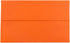 JAM PAPER Colored Invitation Envelopes A10 - 6 x 9 1/2 - Orange Recycled - 50/Pack