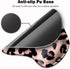 Ergonomic Mouse Pad with Wrist Support and Coaster, Non-Slip PU Base for Home Office, Easy Typing & Pain Relief