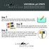 Plastic pH Test Strips, Universal Application, 100 Strips for Saliva, Soap, Urine, Food, Water, Soil Testing