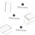 2pcs PRETYZOOM Acrylic High Heel Display Stands for Retail Shop Transparent Shoe Racks for Sneakers and High Heels