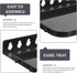 Operitacx Detachable Plastic Easel Tray for Painting, Sturdy Art Easel Pallet for Professional Use