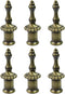 Crapyt 20 x 52mm Lamp Shade Finial Cap Knob, Zinc Alloy M10