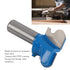 1/2 inch Woodworking Router Bit with PTFE Coating, Shank, Finger Pull Design for Wood Grooving
