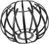 Zerodeko European and American Iron Simple Chandelier, Vintage Industrial Metal Wire Cage Lamp Shade