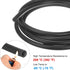 1/8"(3mm) 1/4"(6mm) 11ft(3.5 M METERXITY Silicone Tubing, ID x OD Silicone Rubber Vacuum Tube, M) High Temp Water Air