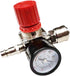 1/4" Air Compressor Pressure Regulator with Gauge 0-180 PSI Inline for Air Compressor and Pneumatic Tools