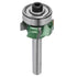 CMT Router Bits, Banding Trimmer Routers, Bevel Top Trim Router Woodworking Milling Cutter, 4 Teeth Trimming Cutter