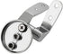 Fizocosisto Stainless Steel Toilet Seat Hinge Replacement Parts Mountings Adjustable Toilet Seat Bolts Nuts with Screws