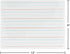 Dry Erase Lapboards with Lines - 1 Pack Lined Whiteboard, 9x12, Student Single Sided for Classroom Learning