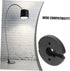 2pcs MERRYHAPY Heavy-duty Iron Lamp Base Weight Blocks Compact Round Chassis for Desk and Floor Lamps Decorative