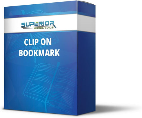 Bookmark-Clip On Attachable Ribbon Bookmark & Place Holder by Superior Essentials