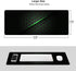 Abstract Green and Black Cool Futuristic Mouse Pad Gaming XL Large Mousepad Desk Mat Long Extended Big Keyboard Pads Table Accessories for Gaming and Office Pc Laptop Computer 31.5 X 11.8 Inch by Echoserein