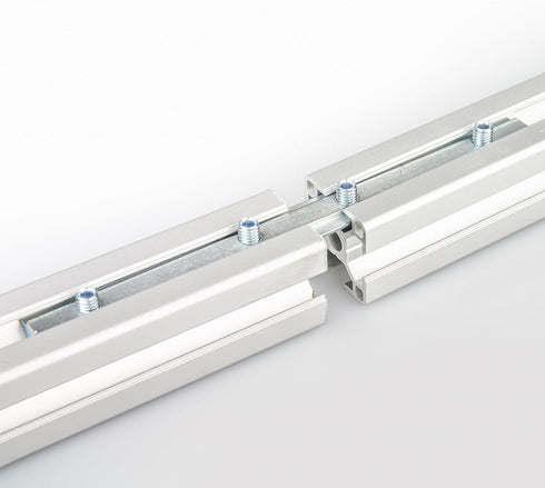 uxcell 4Pcs Straight Line Connector, 4.3inch Inside Joint Brackets with M5 Screws for 3030 Series Aluminum Extrusion