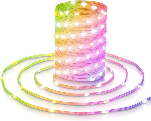 100ft Color Changing Christmas String Lights, 300 LED Twinkle Fairy Lights String