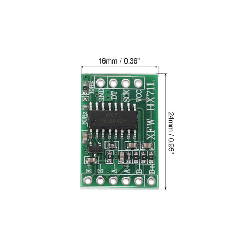 MECCANIXITY 3pcs HX711 Weighing Sensor, Dual-Channel 24 Bit Precision A/D for DIY Kitchen Scale