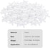 Cosmos 600 Pcs 1/8’’ 3mm Tile Spacers for Ceramic Wall Floor Tile Installation, Wall Plastic Tiling Tools (Cross Shape)