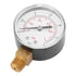 Water Pressure Meter, Dial Instrument 0-15Psi, 0-1Bar Manometer for Air and Water