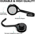 MIKEDE 40LBS Black Magnetic Hooks, Heavy Duty Swivel Swing Hooks for Fridge, Kitchen, Cruise Cabins - 28 Pack