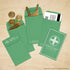 LUXPaper Coin Envelopes, 2 1/4" x 3 1/2", Holiday Green, 80lb Text, 50 Qty