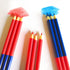 Checking Pencils, Red and Blue Erasable Pencils, Pre-Sharpened #2 HB for Grading (24 Pieces)