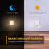 SZJIANDA Dimmable Kitchen,2 Pack Night Light with Auto Dusk Dawn Sensor, Night Lights Plug-into Wall with Brightness