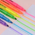 Highlighter - 100 Pack Color Highlighter, Color Transparent Visible Fluorescent Pen Shell, Wide Chisel Point Mark,