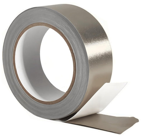 Double Conductive Tape 2inch x 50Feet, Faraday Fabric High Temp Tape for Electrical Repair, RFI/EMI Shielding