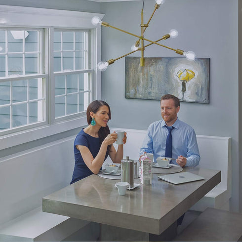 Bulbrite G25 Bulb, Solana WIFI Connected Edison Filament LED Smart Light Clear