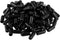 uxcell 100pcs Rubber End Caps, 4.5mm ID Vinyl Round Tube Bolt Cap Covers for Screw Thread Protection
