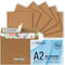 MOS A2 Invitation Envelopes, 4-3/8" X 5-3/4" Kraft Self Seal, 500 Count, Heavy Duty Gift Card Envelopes