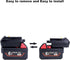 ML18DL Adapter for Milwaukee M18 18V Battery, Replacement for DeWalt 20V Tools, Battery Converter