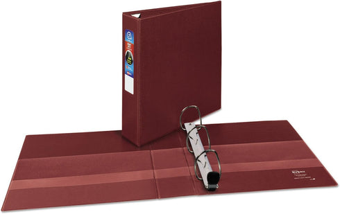Avery Heavy-Duty Binder with 2-Inch One Touch EZD Ring, Maroon (79362)