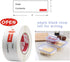 Hcode Self-Adhesive Removable Freezer Food Storage Labels, 300 Stickers, Easy Clean, 1x3 Fill in