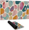 MWW C1DM142492R98H 14 x 24 in. Dots & Bops - Orange Gaming Mat