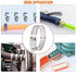 Hose Clamp, 10 Pieces Adjustable Stainless Steel Worm Gear 13-19mm Range for Automotive, Plumbing, Mechanical