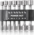 14Pcs Power Nut Driver Drill Bit Set, Chrome-Vanadium Steel, 1/4 inch Hex Shank, Quick Change Socket Wrench Tool