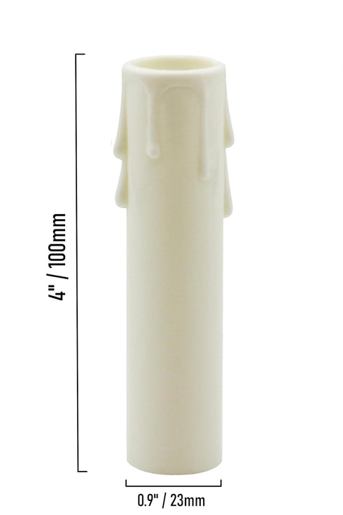 E12 4 Inch 6 Pack Chandelier Lighting Fixture Socket Kit - Adjustable Height Candelabra Sockets with Cardboard