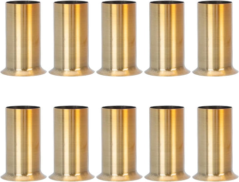 10Pcs Flanging Sleeve for Crystal Chandelier Accessories Lamp Base Sleeve for European