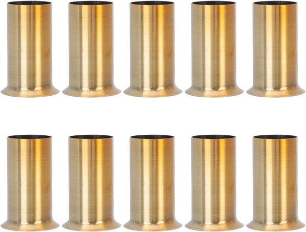 10Pcs Flanging Sleeve for Crystal Chandelier Accessories Lamp Base Sleeve for European