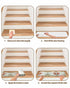BOHOOSKYLAR 4 8"x30" Marine Life Stair Treads Lobster Shell Coral Blue Background Indoor Non Slip Peel and Stick Stair