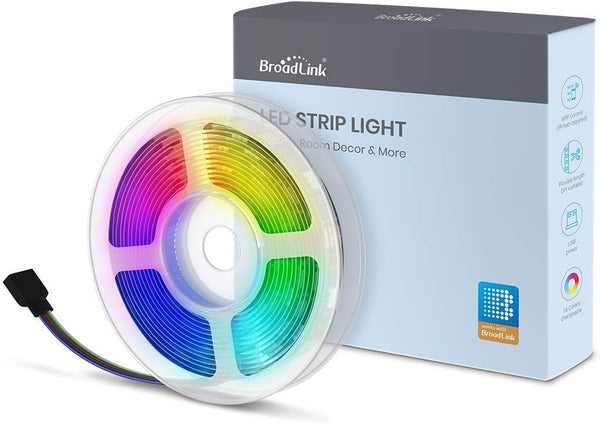 Broadlink TV LED Backlights, 9.8ft LED Strip Lights with Remote for 32-60''