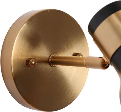 Modern Black Adjustable Wall Sconce - Versatile Lamp for Any Room