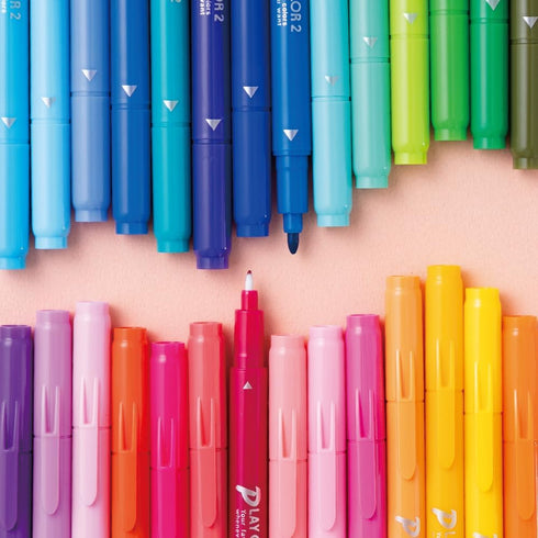 Tombow GCB-012 Water Based Sign Pen, Play Color 2, 24 Colors