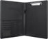 WAVEYU Cute Portfolio Case for Women, Padfolio Cover Folder with A4 Size Clipboard, Business Card Holders, Sunflower