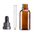 YIZHAO Amber Glass Dropper Bottle, 1oz, Tincture Bottles with Dropper for Essential Oils, 6 Pcs