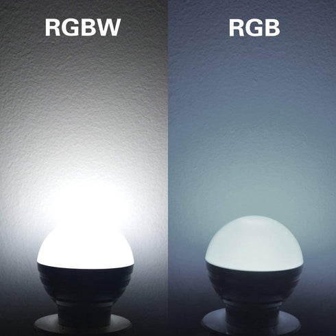 LED Color Changing Light Bulb, 8 Pack, 5W 40W Equivalent, 500LM, 5700K, E26 Dimmable RGB Light Bulbs