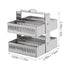 Microscope Slides Rack 30 Positions, Stainless Steel Microscope Slide Holder - Research Staining Specimen Experiment Experiments Storage Stand for Lab